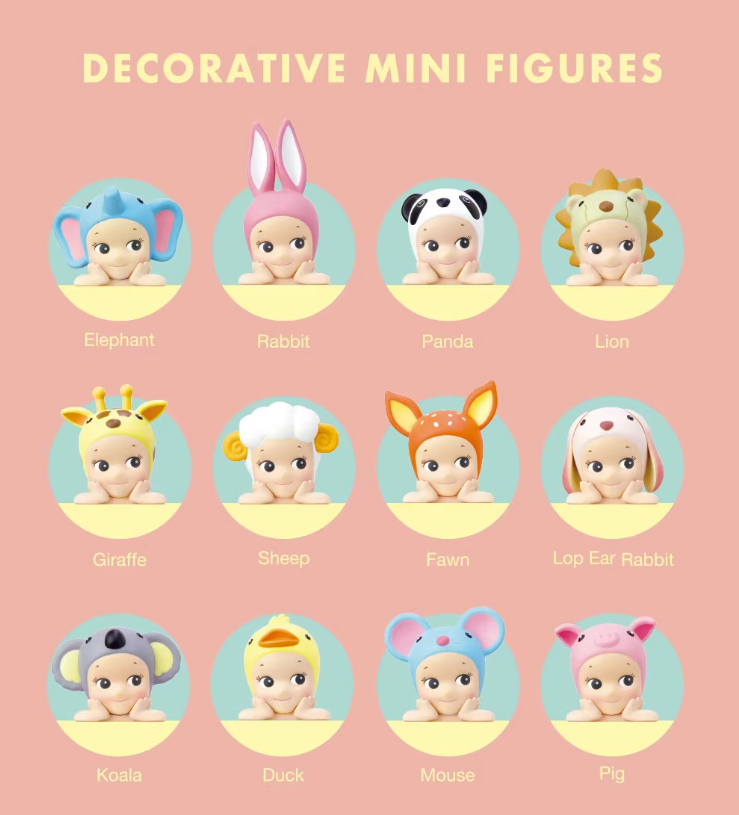 SONNY ANGEL HIPPERS ANIMAL SERIES | TOYS COLLECTION